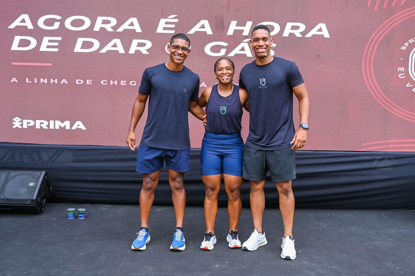João Bacelar, Milena Sacramento e Nilson Nascimento