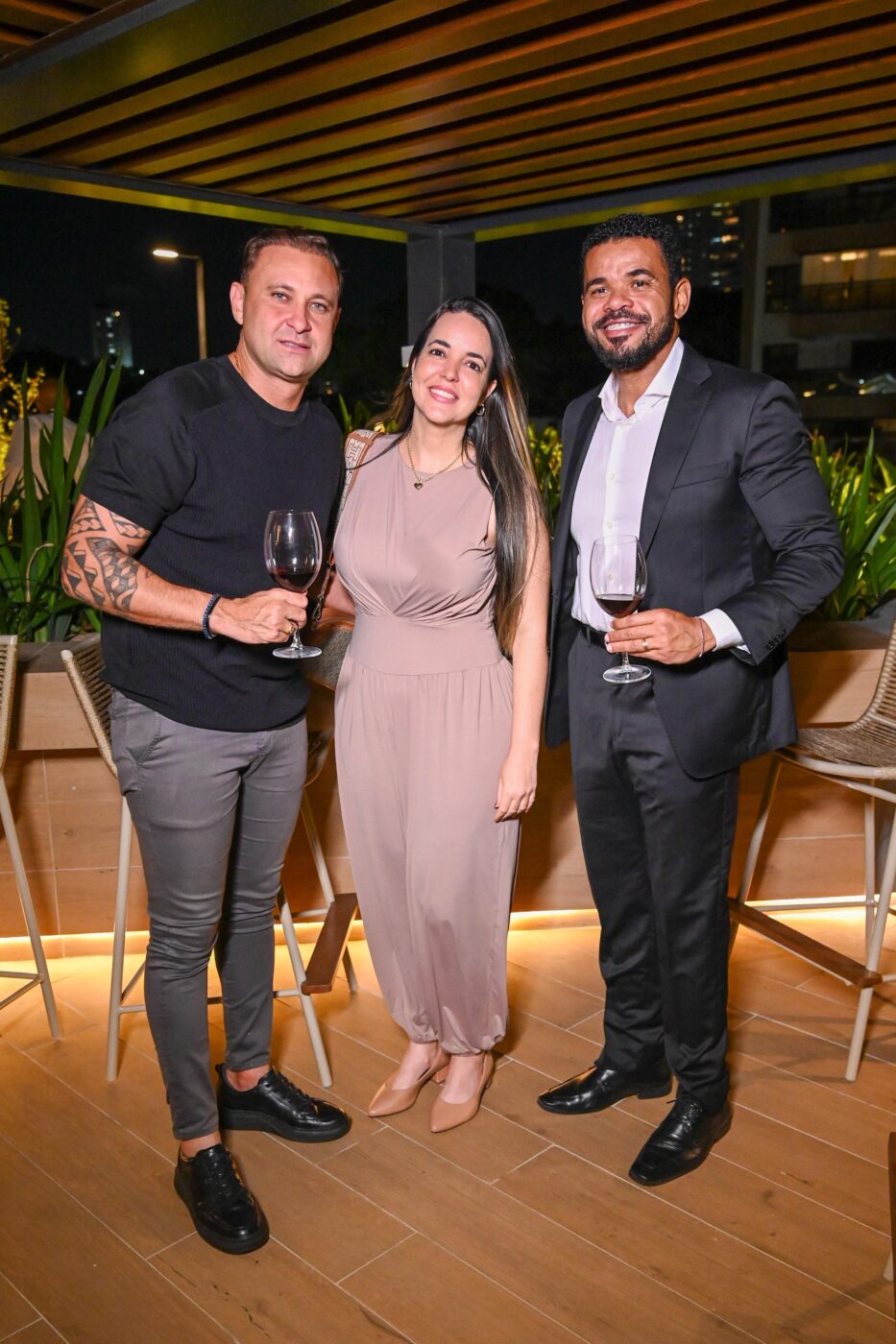 Henrique Calfa, Emanuele Pessoa e Marcone Rodrigues