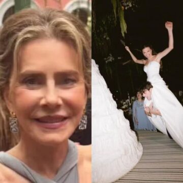 Maitê Proença revela ligação familiar com Giulia Be ao mostrar bastidores de casamento com Conor Kennedy