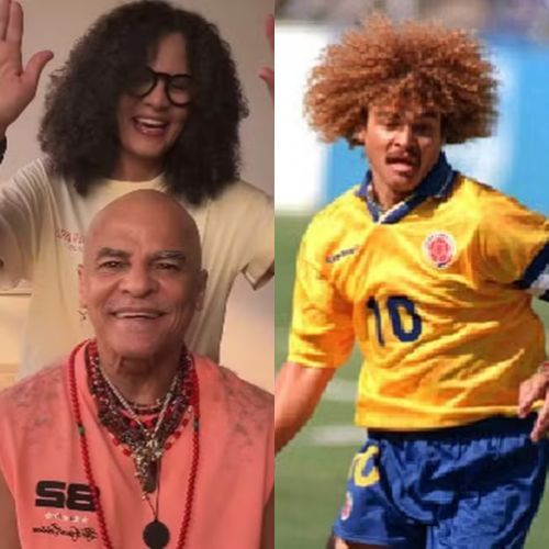 Ídolo da Colômbia, Carlos Valderrama raspa cabelo icônico após décadas e surpreende fãs