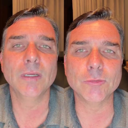 Em primeira live após deixar o Brasil, Flávio Bolsonaro revela conversa com o pai: ‘Estou preparado’