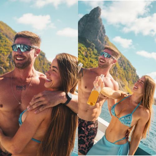 Jonas Sulzbach posa com modelo apontada como affair após beijo em Noronha; conheça Elisa Klein