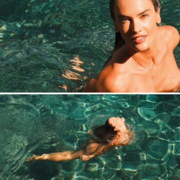 Alessandra Ambrosio curte mergulho de topless e encanta seguidores: “Sereia brasileira”