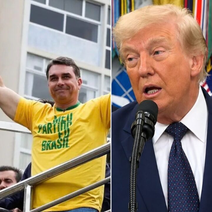 Trump avalia desempenho de Flávio Bolsonaro no 1º turno: “É uma grande vitória”