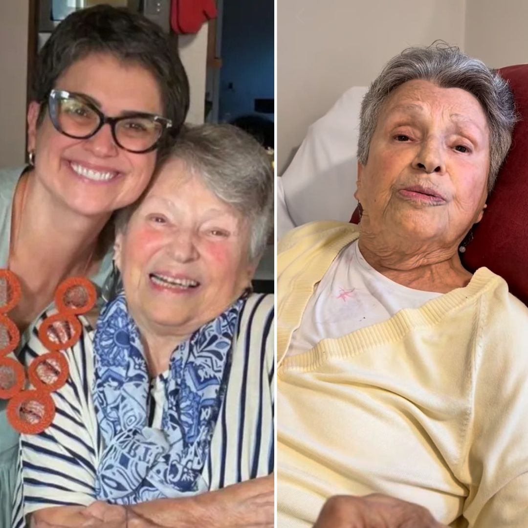 Sandra Annenberg encanta seguidores com vídeo da mãe, de 87 anos, sobre o voto: ‘Faço questão’