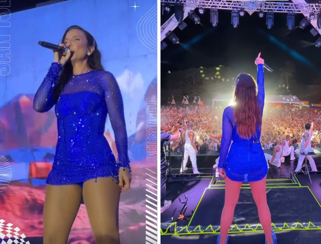 Ivete Sangalo faz show em Praia do Forte com grandes sucessos da carreira