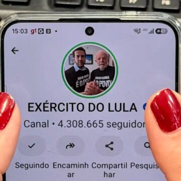 Canal ‘Exército do Lula’ volta ao ar após registro no TSE