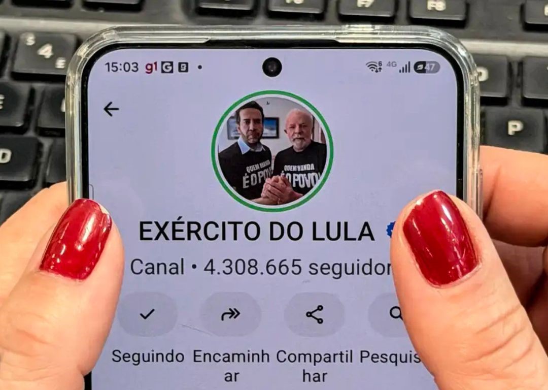 Canal ‘Exército do Lula’ volta ao ar após registro no TSE