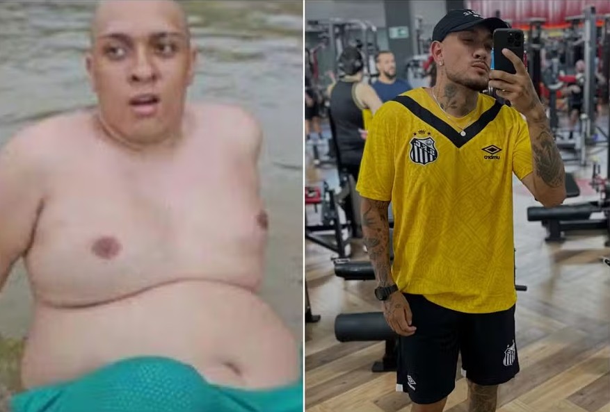 MC Binn atinge meta de chegar aos dois dígitos de peso: ‘Tchau, obesidade!’