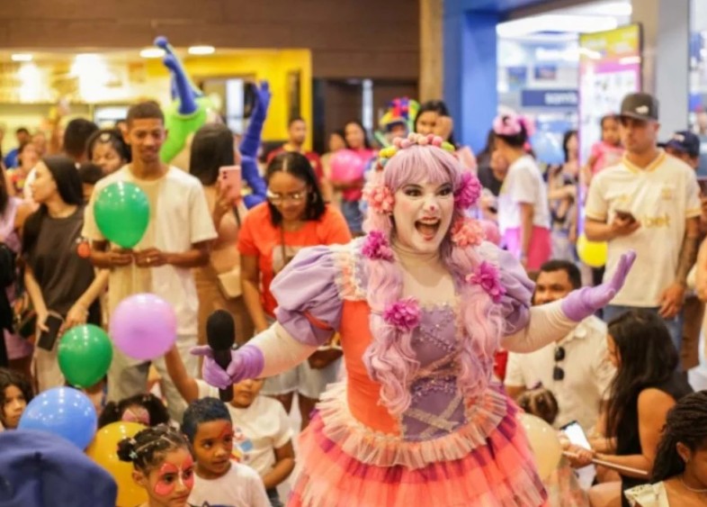 Boulevard Shopping promove tarde de atividades para o Dia das Crianças, em Feira de Santana