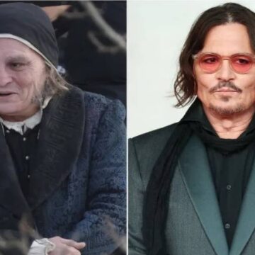 Johnny Depp surpreende com transformação para filme natalino