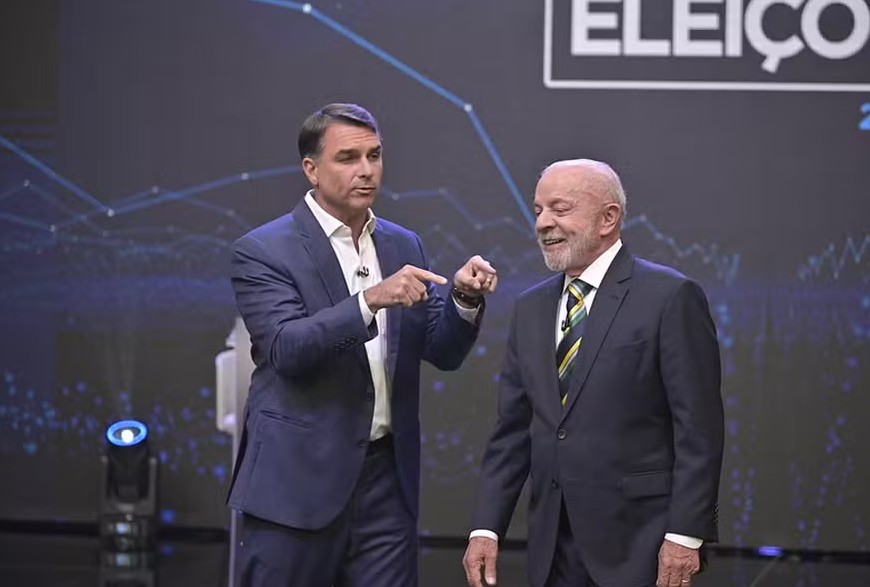 Confira regras do debate entre Lula e Flávio Bolsonaro que acontece logo mais na TV Globo