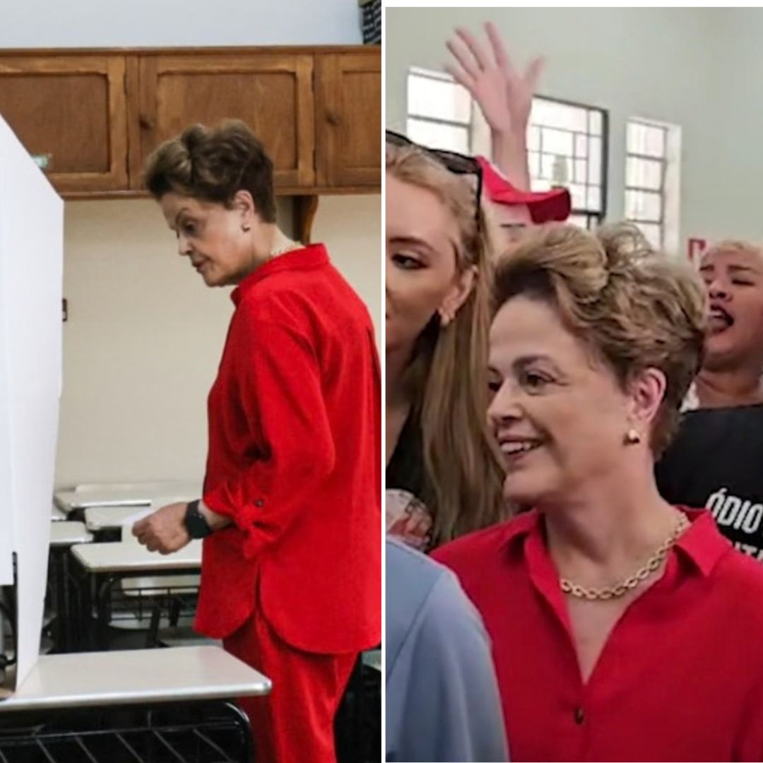 Ex-presidente Dilma Rousseff enfrenta vaias ao votar em Belo Horizonte