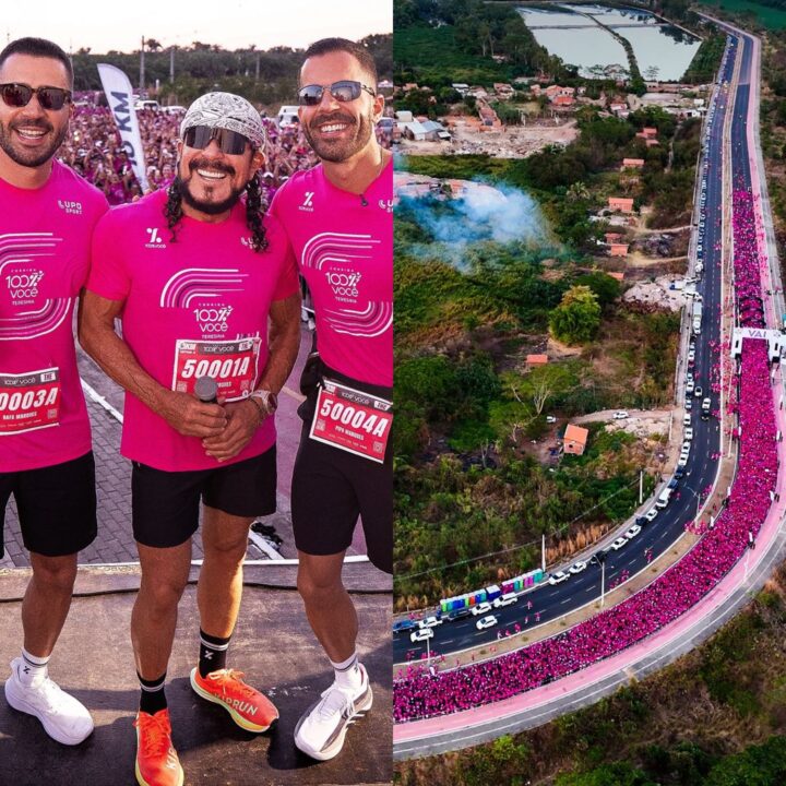 Com homenagem ao Outubro Rosa, Corrida 100% Você leva milhares de pessoas às ruas em Teresina