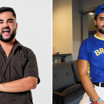 Em destaque no ‘Dança dos Famosos’, Lucas Guedez celebra perda de 24 kg: ‘Muito suor e muito treino’