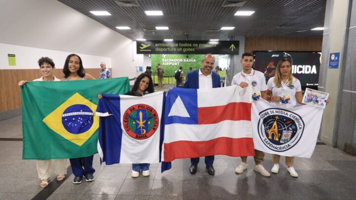 Estudantes de escolas públicas do interior da Bahia levam pesquisas científicas para evento internacional na Colômbia
