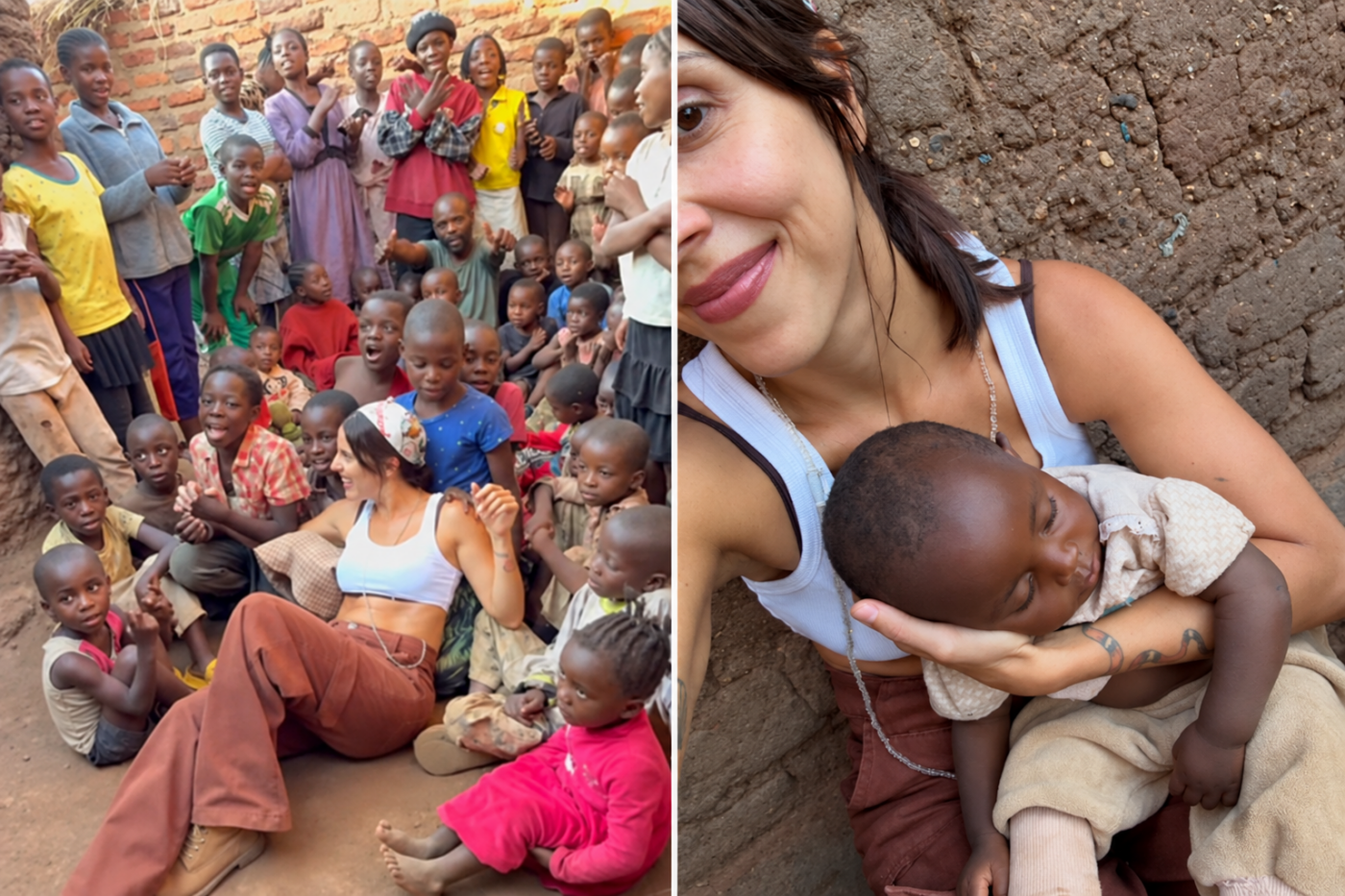 Livia Cady compartilha registros de seu voluntariado em campo de refugiados: ‘O coletivo precisa da gente’