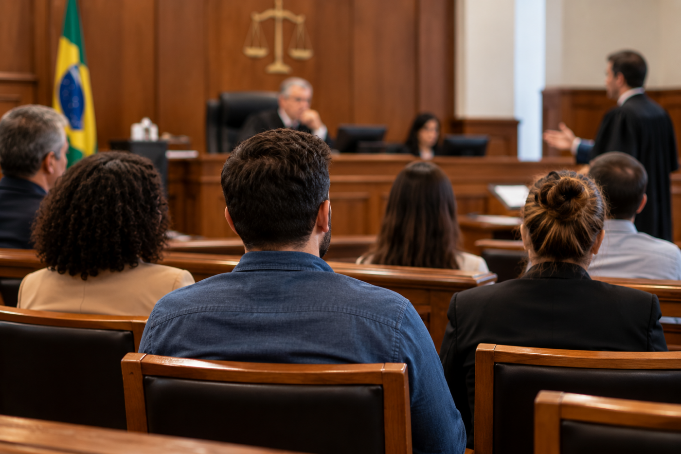 Projeto prevê folga em dobro para trabalhadores que atuarem no Tribunal do Júri