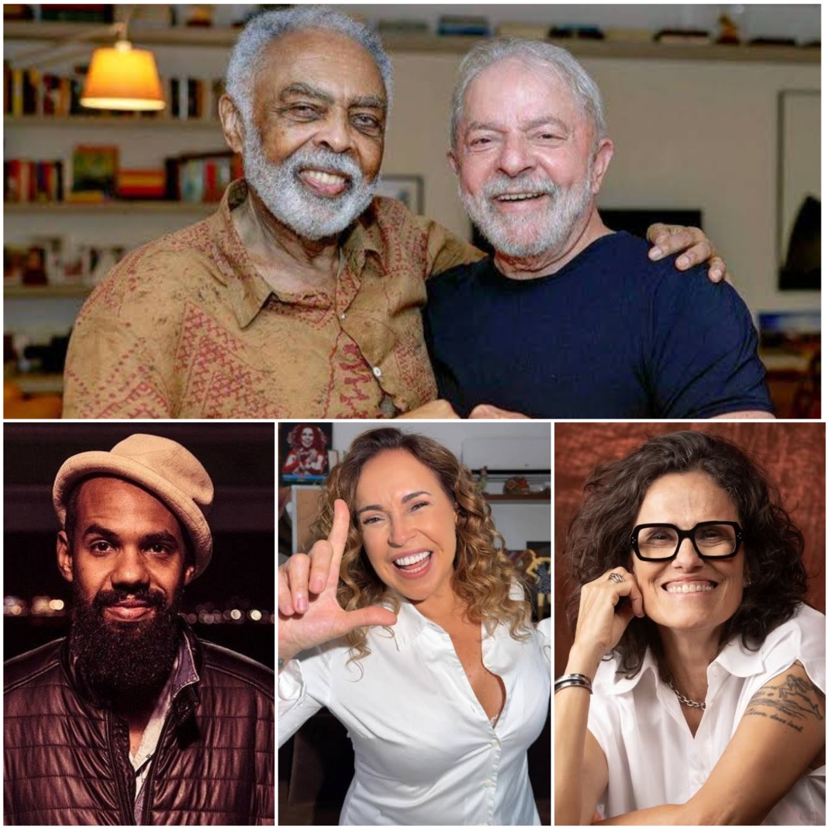 Gil, Daniela, Baiana e mais: veja todos os artistas que participarão de ato pró-Lula em Salvador