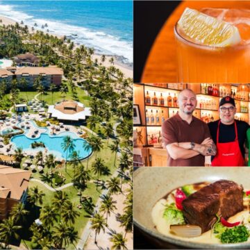 Costa do Sauípe apresenta novos pratos assinados por Fabrício Lemos e drinks por Jonatan Albuquerque