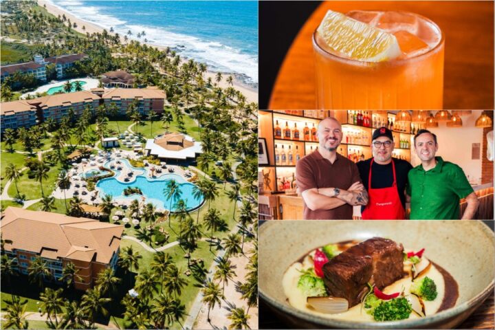 Costa do Sauípe apresenta novos pratos assinados por Fabrício Lemos e drinks por Jonatan Albuquerque