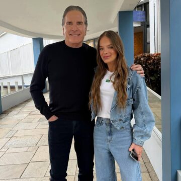 Roberto Justus vota ao lado de Rafa Justus e elogia decisão da filha de 17 anos: “Dever cívico falou mais alto”