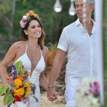 Otaviano Costa encanta ao resgatar fotos de renovação de votos com Flávia Alessandra na Tailândia