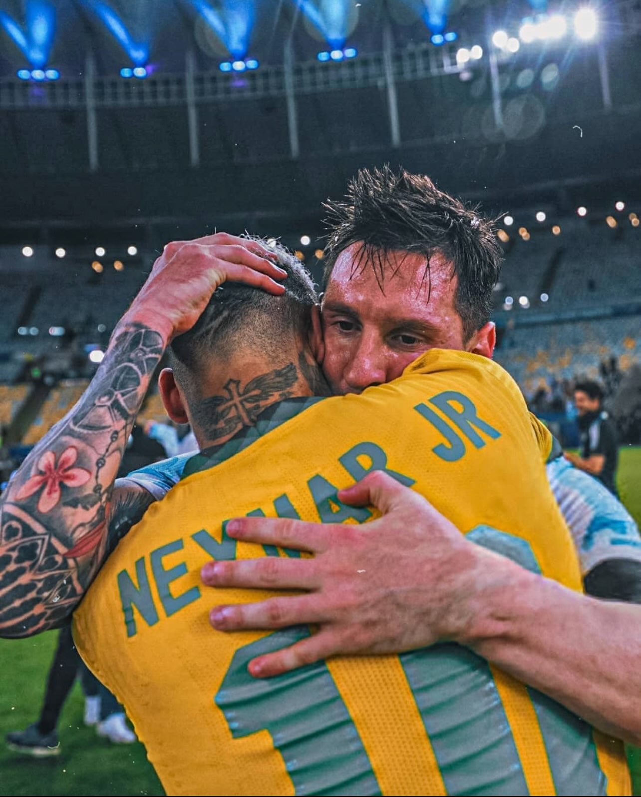 Messi ganha homenagem de Neymar antes de última partida pela Argentina: “O mundo agradece”