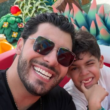 Aos seis anos, filho de Murilo Huff e Marília Mendonça emociona o pai com presente especial de aniversário