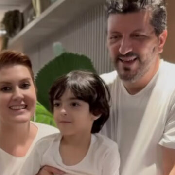 Aos sete anos, filho de Lito Sousa já escolheu profissão que deseja seguir