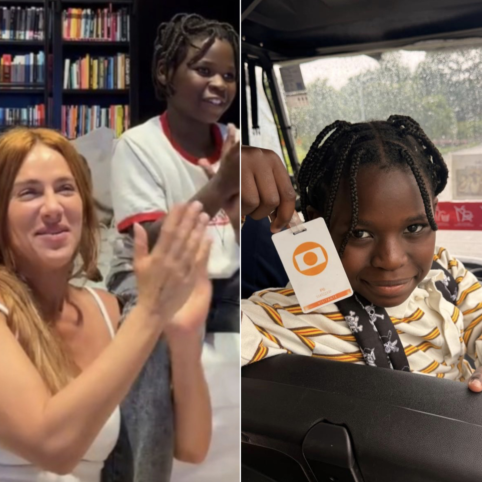 Giovanna Ewbank se emociona com estreia do filho em novela da Globo