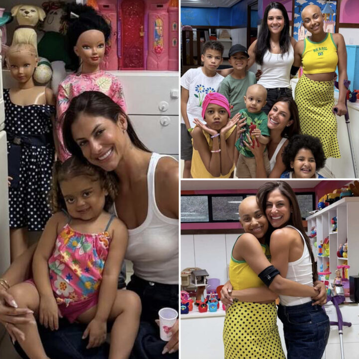 Mari Gonzalez se emociona ao visitar crianças com câncer em Salvador: “Que nunca falte esperança”