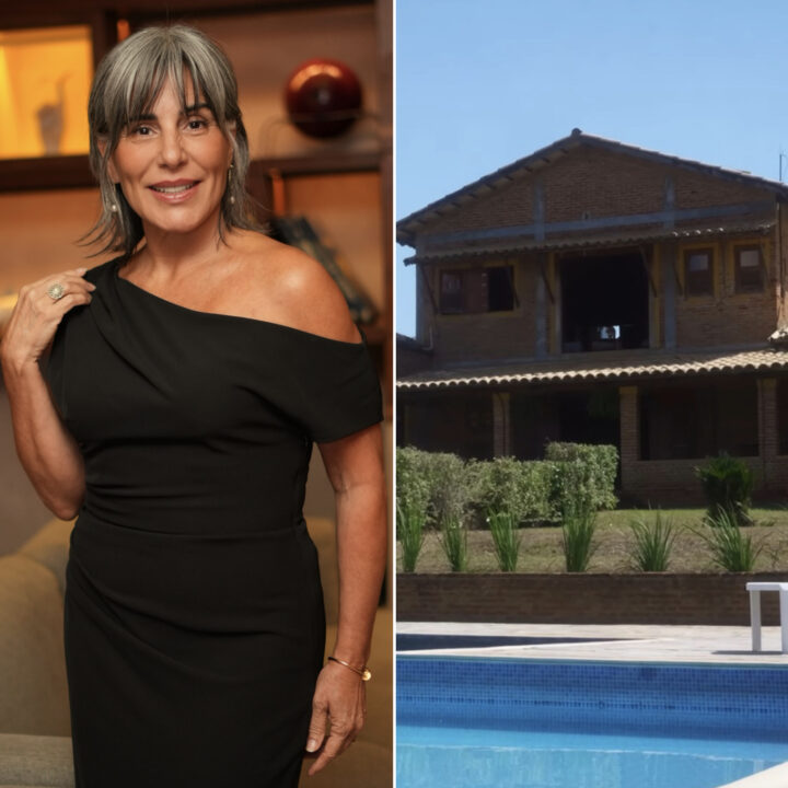 Aos 63 anos, famosa atriz da Globo gosta do contato com a natureza e encontra em Goiás refúgio para viver com o marido