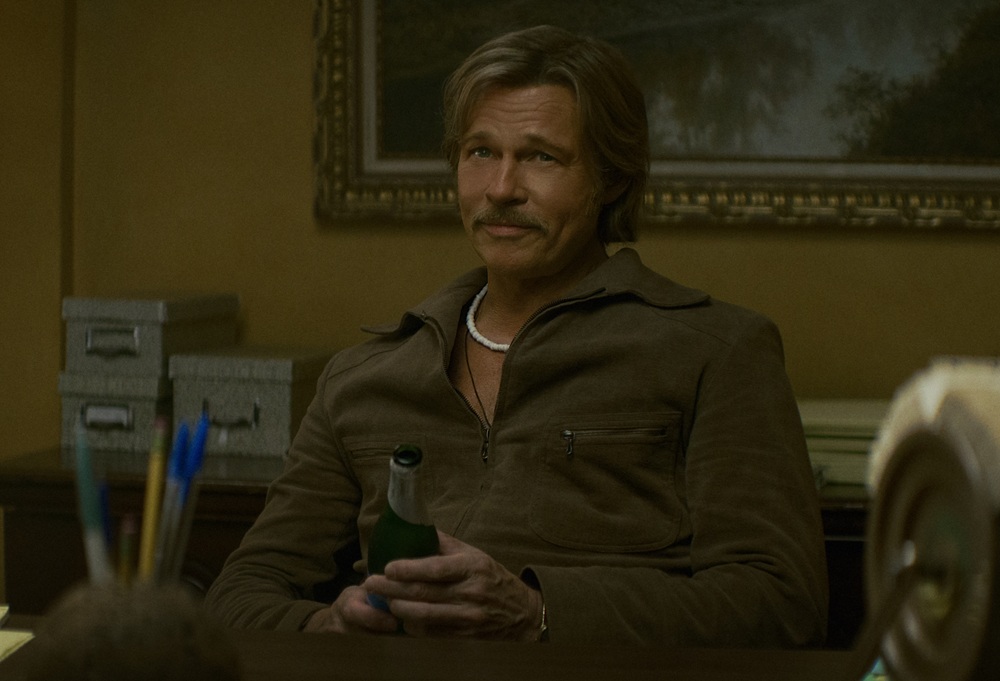 Netflix divulga imagens inéditas de novo filme de Brad Pitt, escrito por Quentin Tarantino