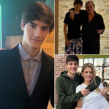 Aos 17 anos, filho caçula de Fábio Jr., aparece em foto rara compartilhada pela mãe