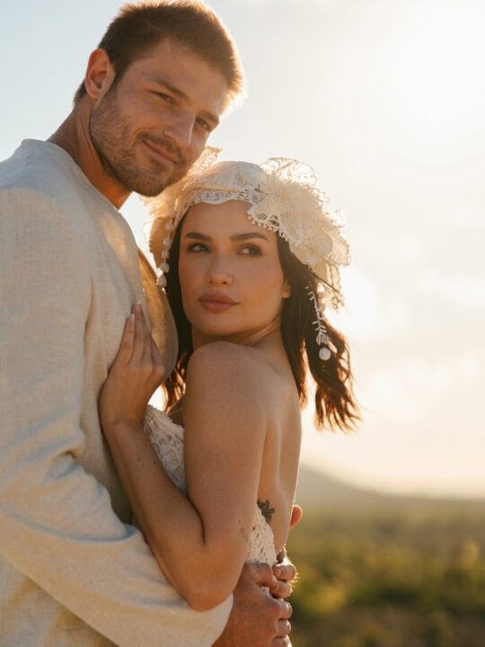 Juliette recebe bênção do papa Leão XIV antes do casamento com Kaique Cerveny