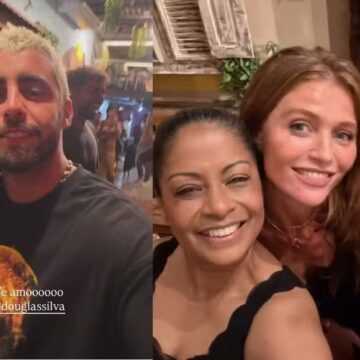 Pedro Scooby e Cintia Dicker se reencontram em aniversário de Douglas Silva: ‘Foi maravilhoso’