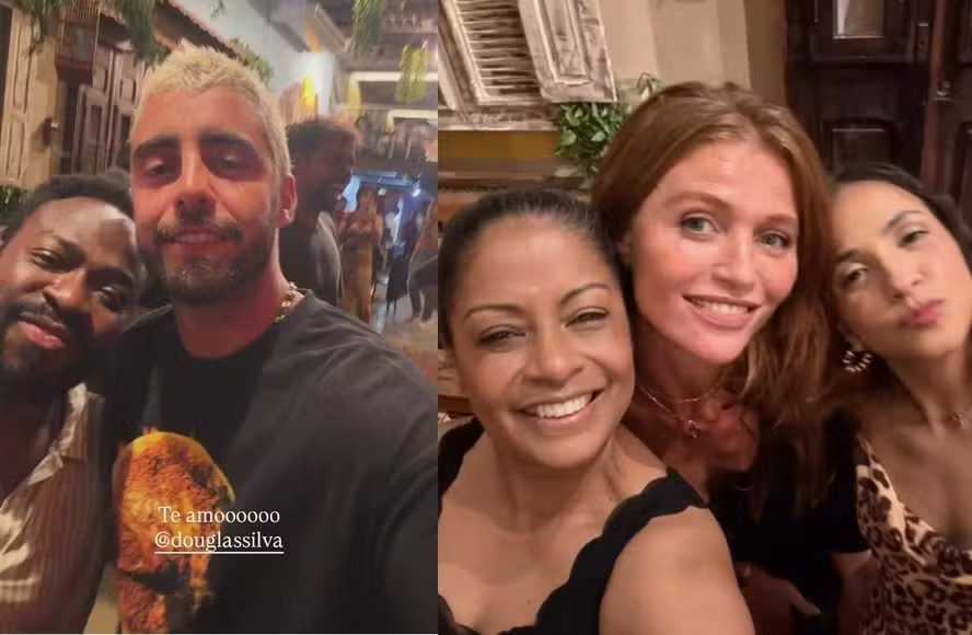 Pedro Scooby e Cintia Dicker se reencontram em aniversário de Douglas Silva: ‘Foi maravilhoso’
