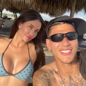 Assumidos: Carrascal posta primeiras fotos ao lado de modelo mineira na Colômbia