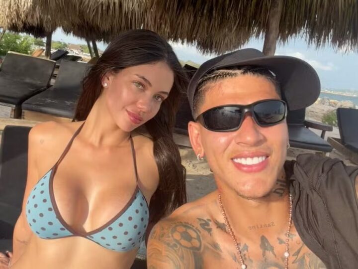 Assumidos: Carrascal posta primeiras fotos ao lado de modelo mineira na Colômbia