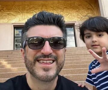 Lito Sousa chorou ao se despedir do filho de 7 anos: ‘Queria ter mais tempo’
