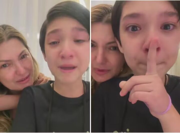 Filho de Antônia Fontenelle chora após derrota da mãe nas eleições: ‘Falha de sistema’