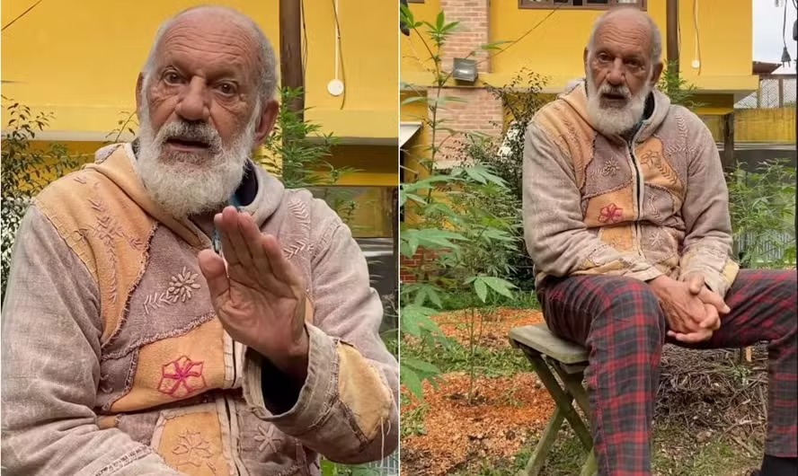 Aos 76 anos, ator afastado da Globo hoje se dedica ao ativismo pela maconha