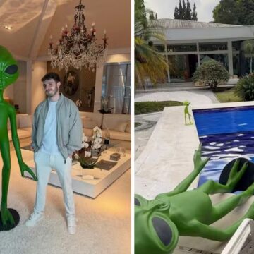 Filho de Gugu, João Augusto revela detalhes da casa onde o apresentador viveu com coleção de ETs