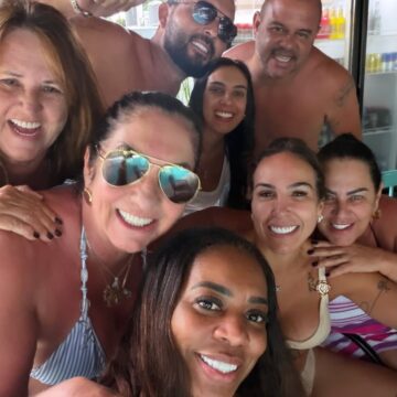 Em meio a boatos de término, mães de Virginia e Vini Jr. se encontram no Rio