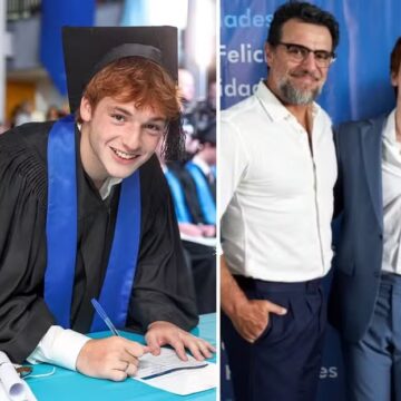Filho único de Rodrigo Lombardi completa 18 anos e namora