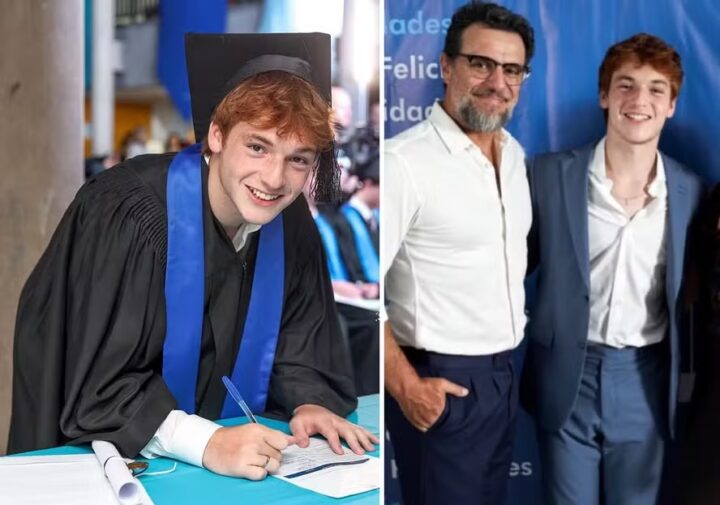 Filho único de Rodrigo Lombardi completa 18 anos e engata namoro; veja como ele está
