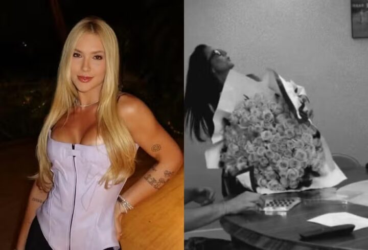 Após término com Vini Jr, Virginia Fonseca recebe buquê de flores misterioso