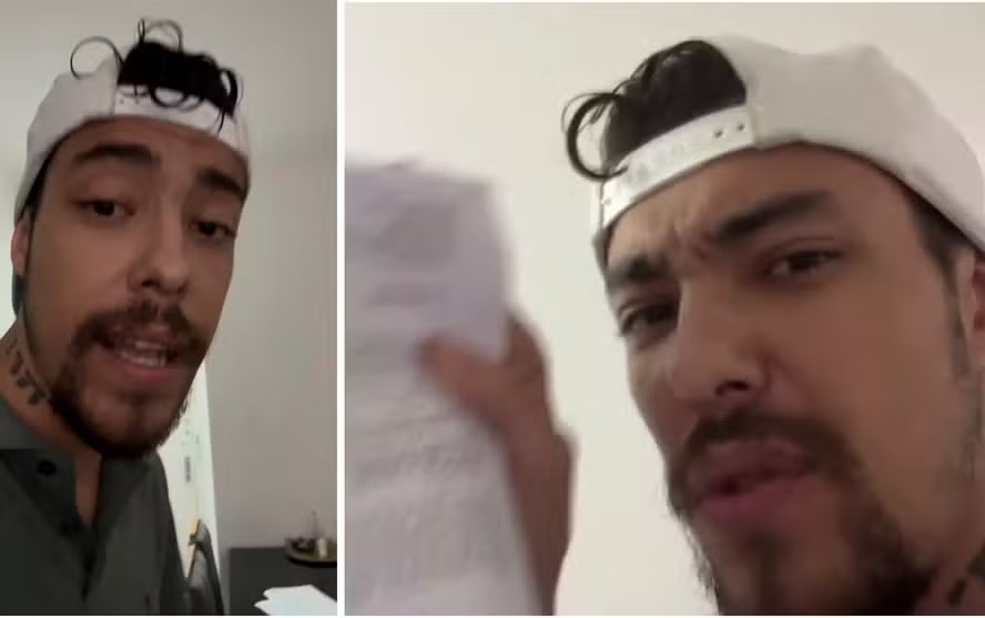 Filho de Latino diz que pai o expulsou da casa da avó: ‘Não tenho para onde ir’