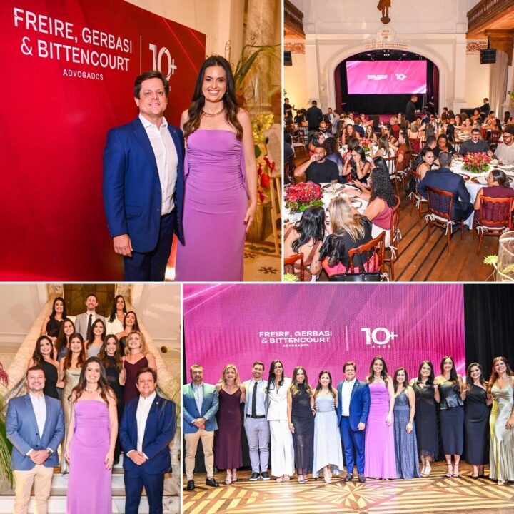 Escritório Freire, Gerbasi & Bittencourt celebra 10 anos com evento no Palacete Tirachapéu; veja fotos